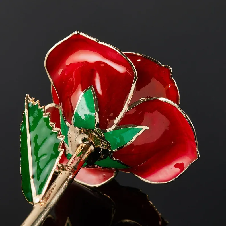 Real Rose Dipped in 24k Gold - Eternal Rose