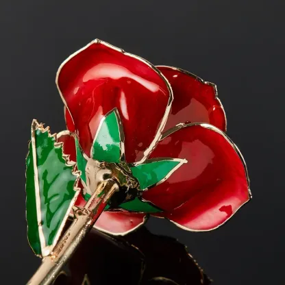 Real Rose Dipped in 24k Gold - Eternal Rose