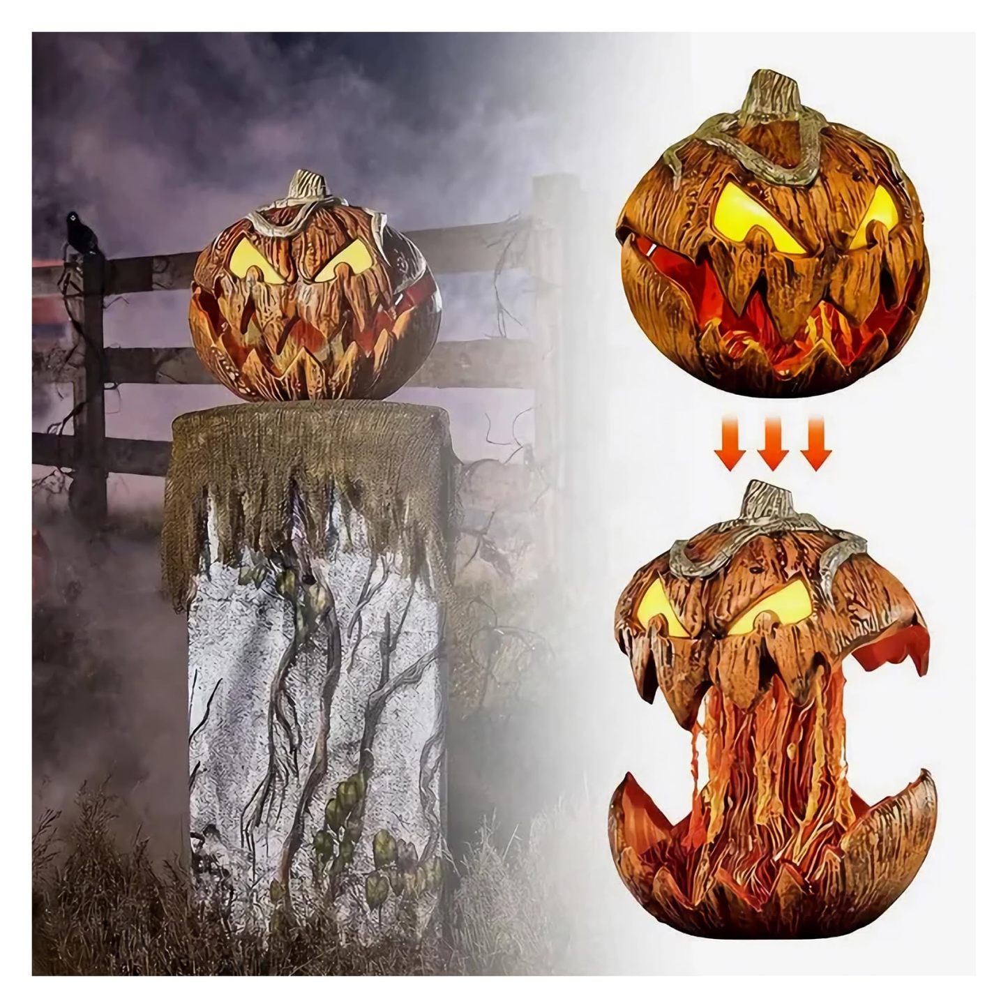 🎃👻 Halloween Scary Pumpkin Home Decoration🎃👻 