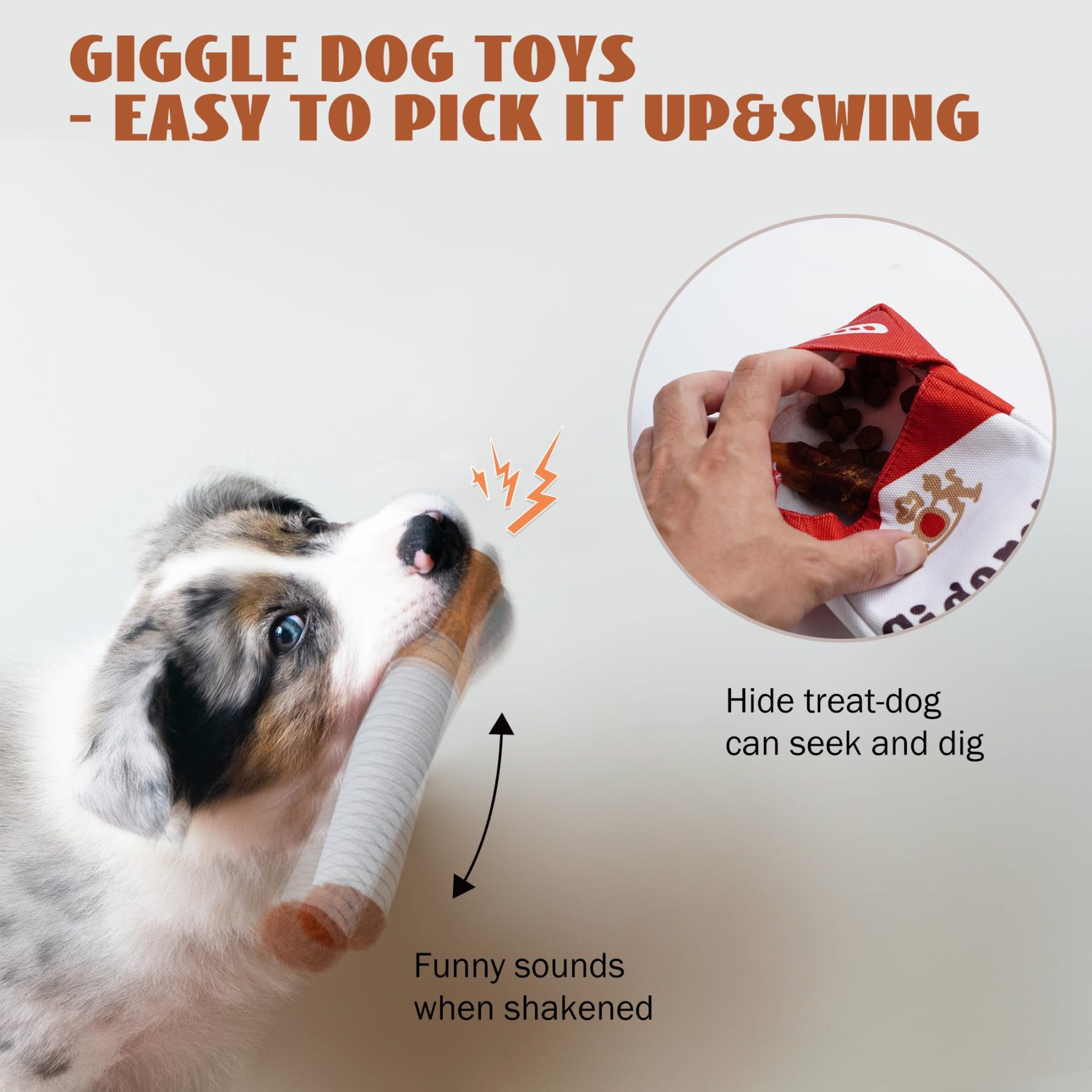 🐶Cigarette Shape Dog Teething Toy🐶