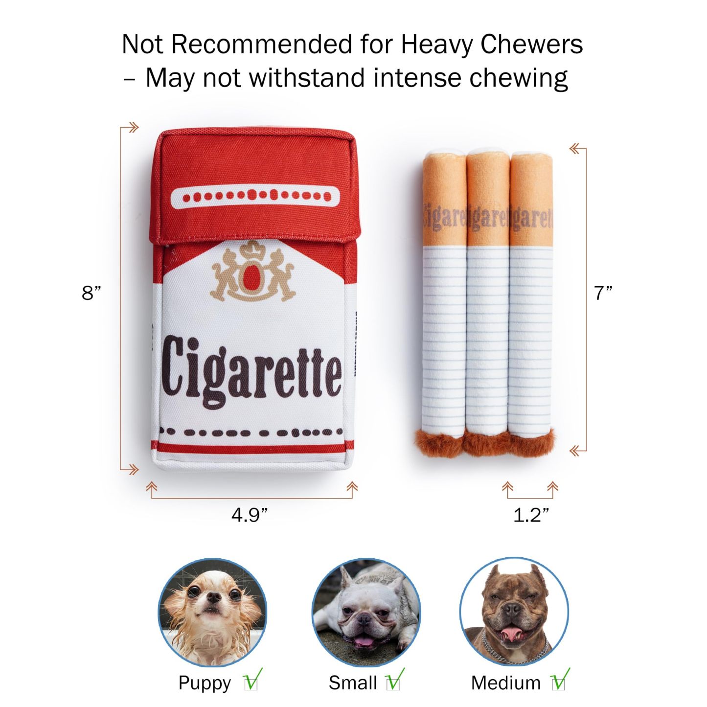 🐶Cigarette Shape Dog Teething Toy🐶