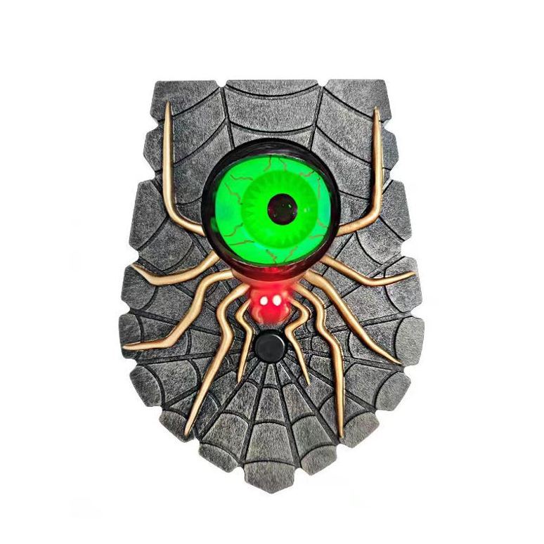 Halloween eyeball blinking doorbell decoration