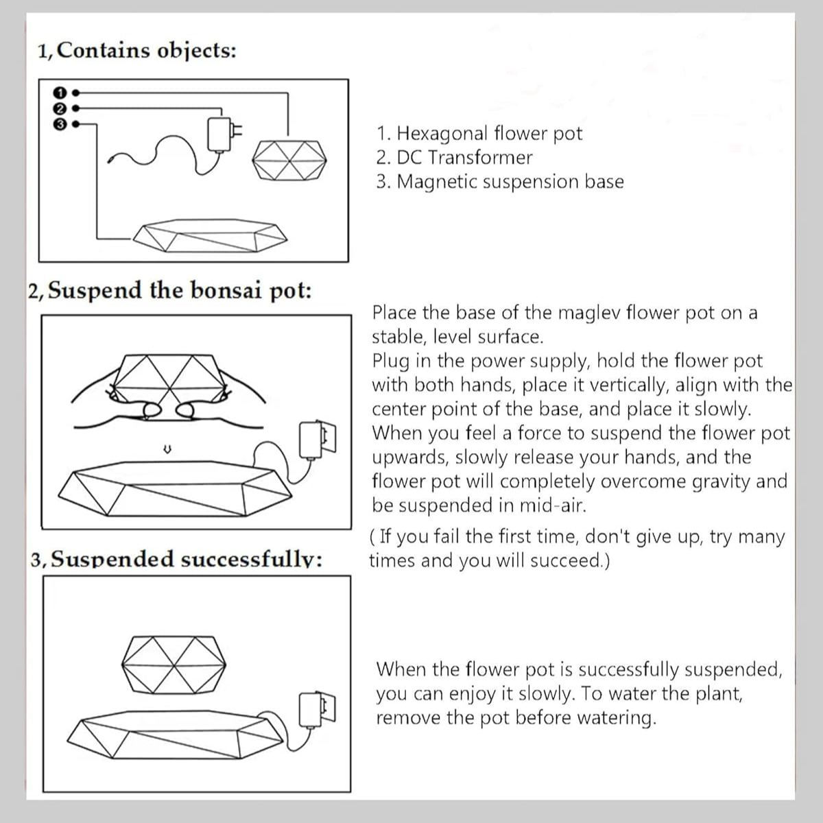 HCNT Floating Pots for Plants