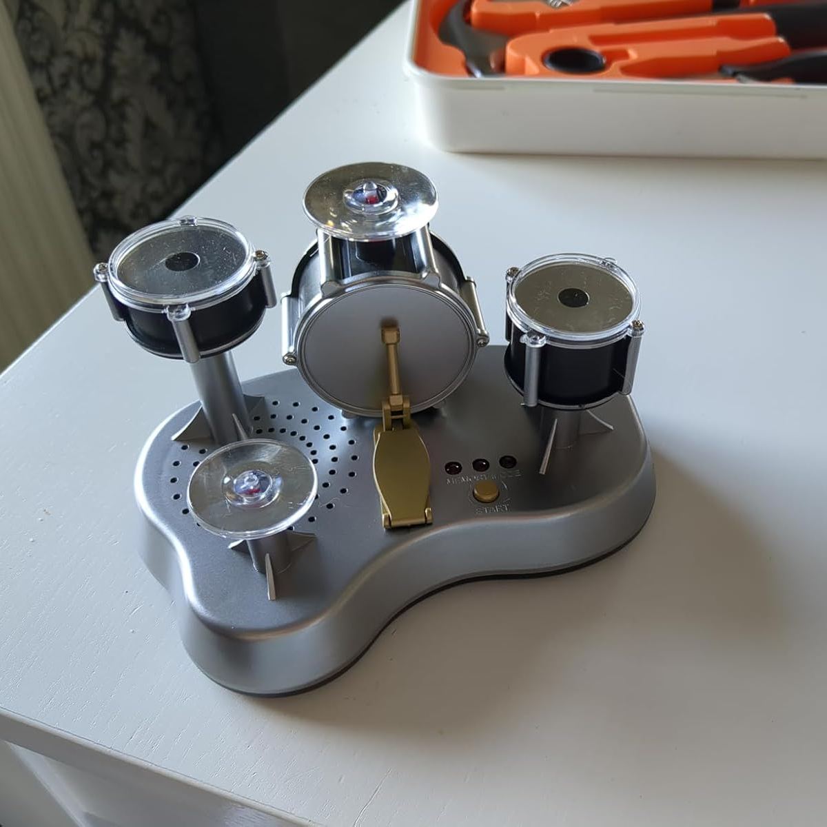 🎵 Mini Finger Drum Kit - Perfect for Desk Fun & Stress Relief!