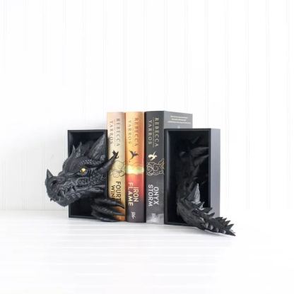 Dragon Book Nook Bookshelf Decor