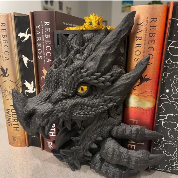 Dragon Book Nook Bookshelf Decor