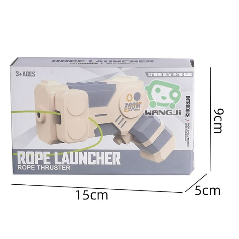 String Shooter Toy Lasso Loop Pro - Rechargeable Glow String Launcher