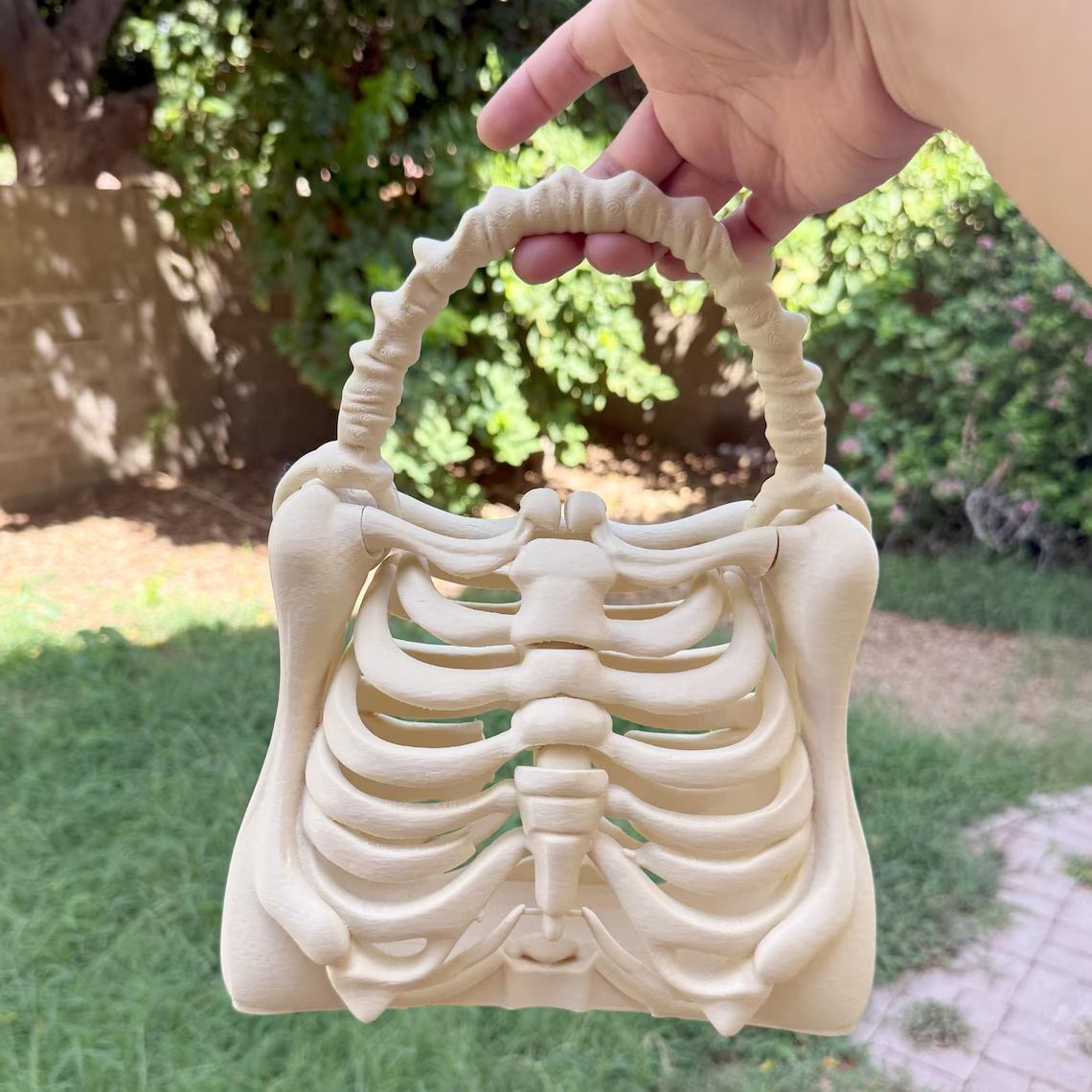 3D Printed Skeleton Bone Bag