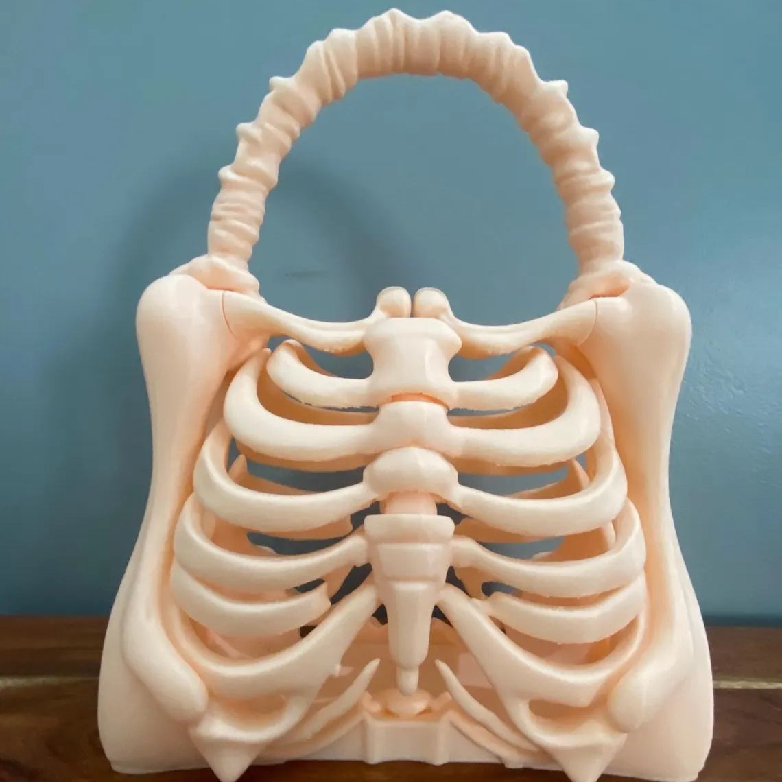 3D Printed Skeleton Bone Bag