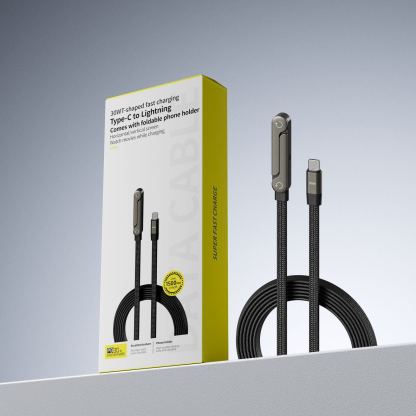 2-in-1 Super Fast 240w Charging Cord & Phone Stand