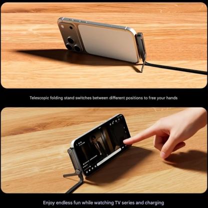 2-in-1 Super Fast 240w Charging Cord & Phone Stand