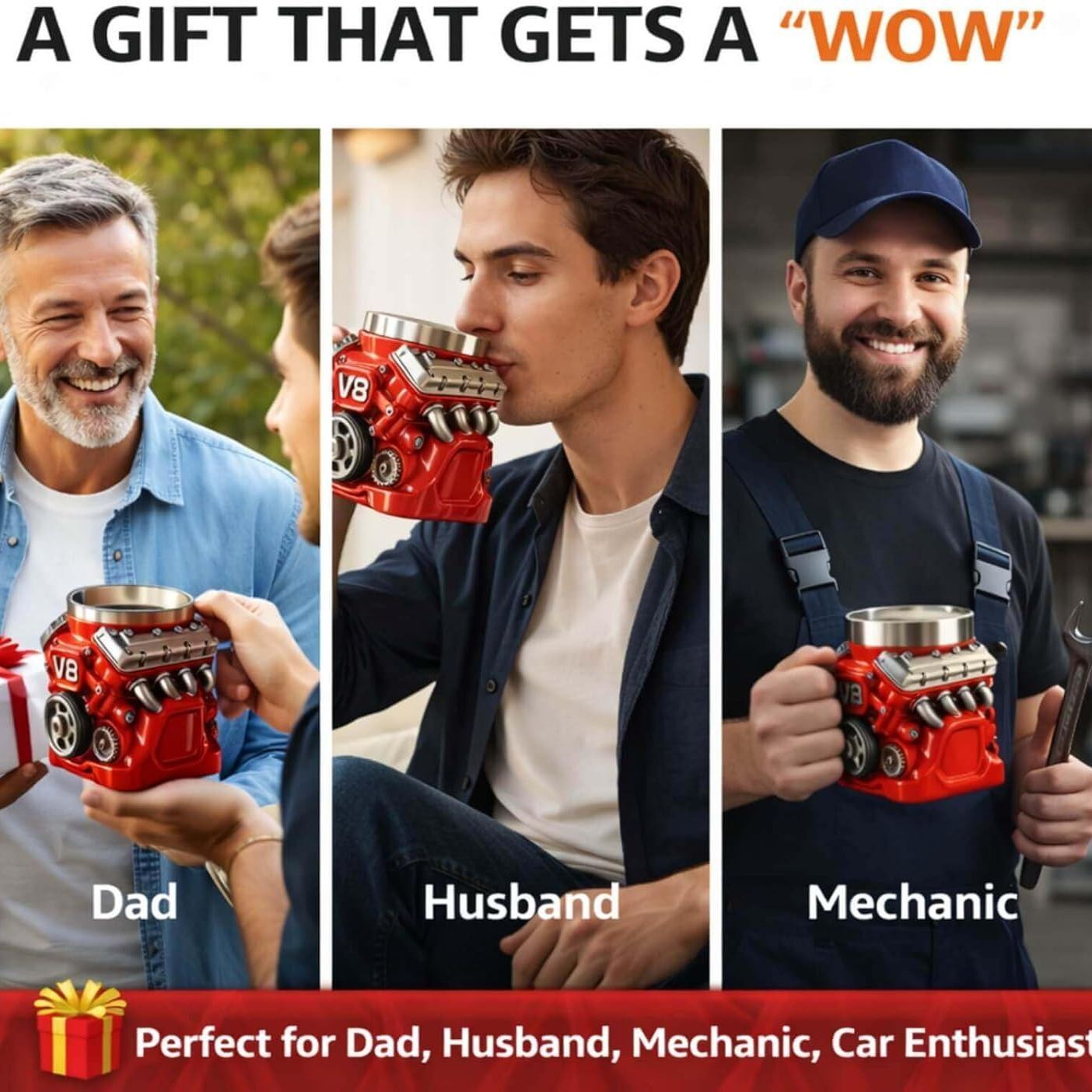 Car power engine cup