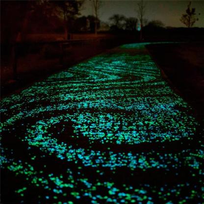 Glow in the Dark Garden Pebbles