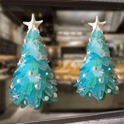 Sea Glass Christmas Tree