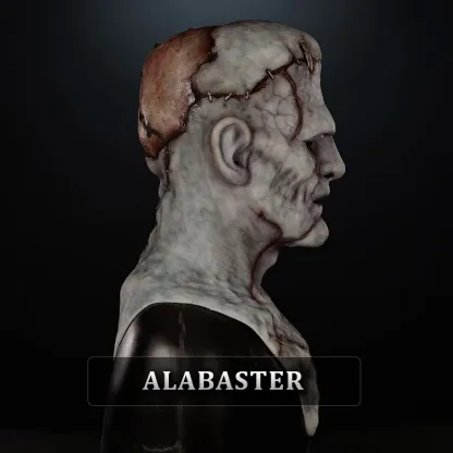 Hyperreal Disguise Mask for Halloween -Frankenstein