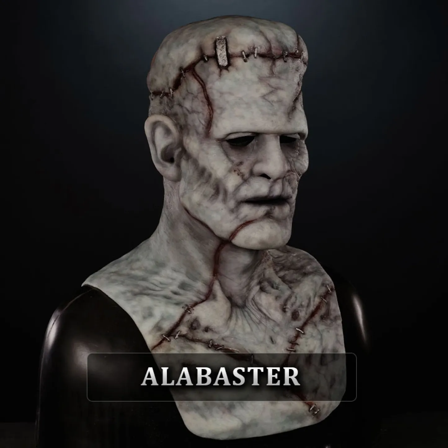 Hyperreal Disguise Mask for Halloween -Frankenstein