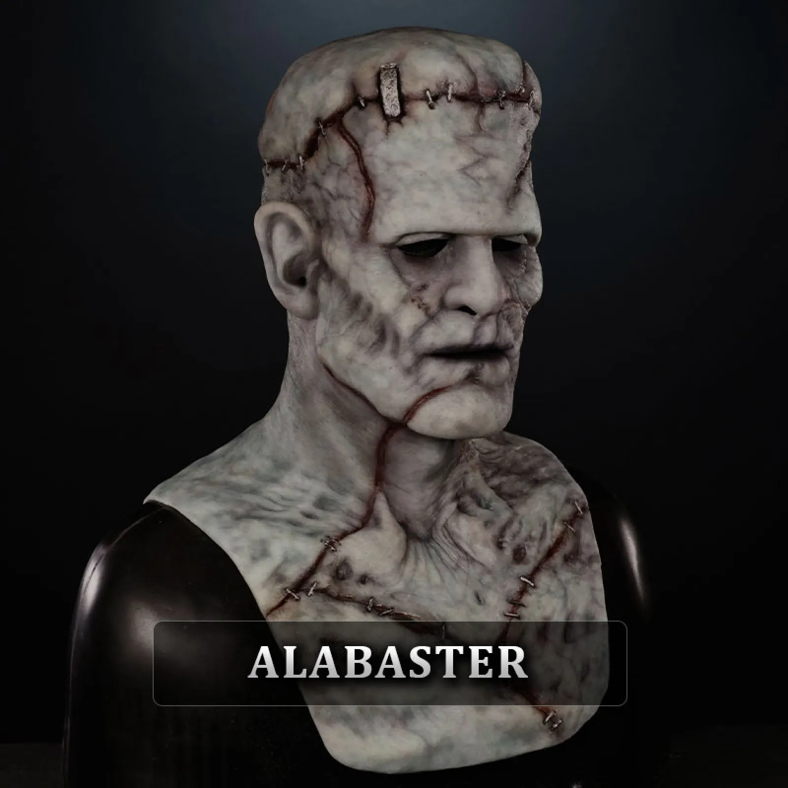 Hyperreal Disguise Mask for Halloween -Frankenstein