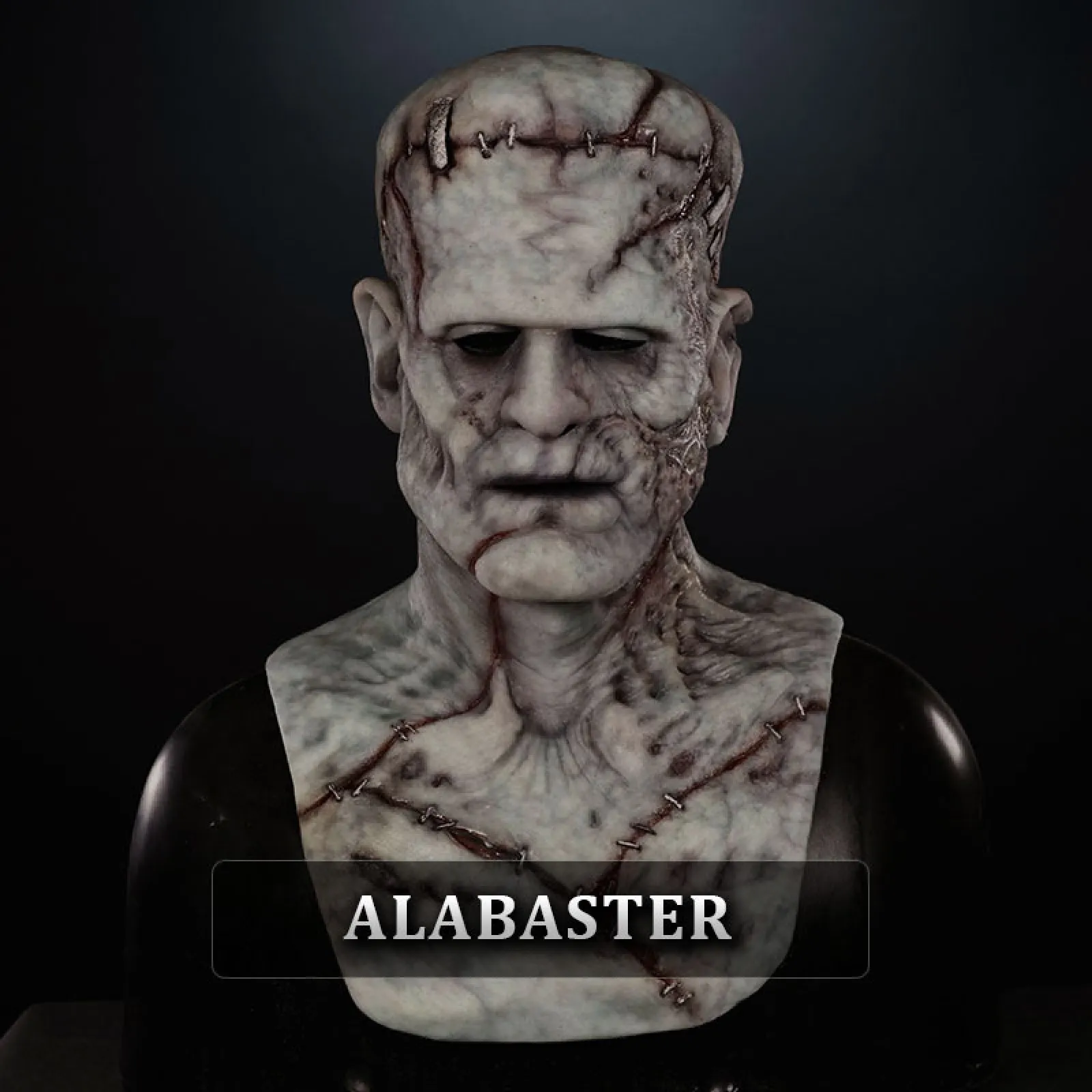 Hyperreal Disguise Mask for Halloween -Frankenstein