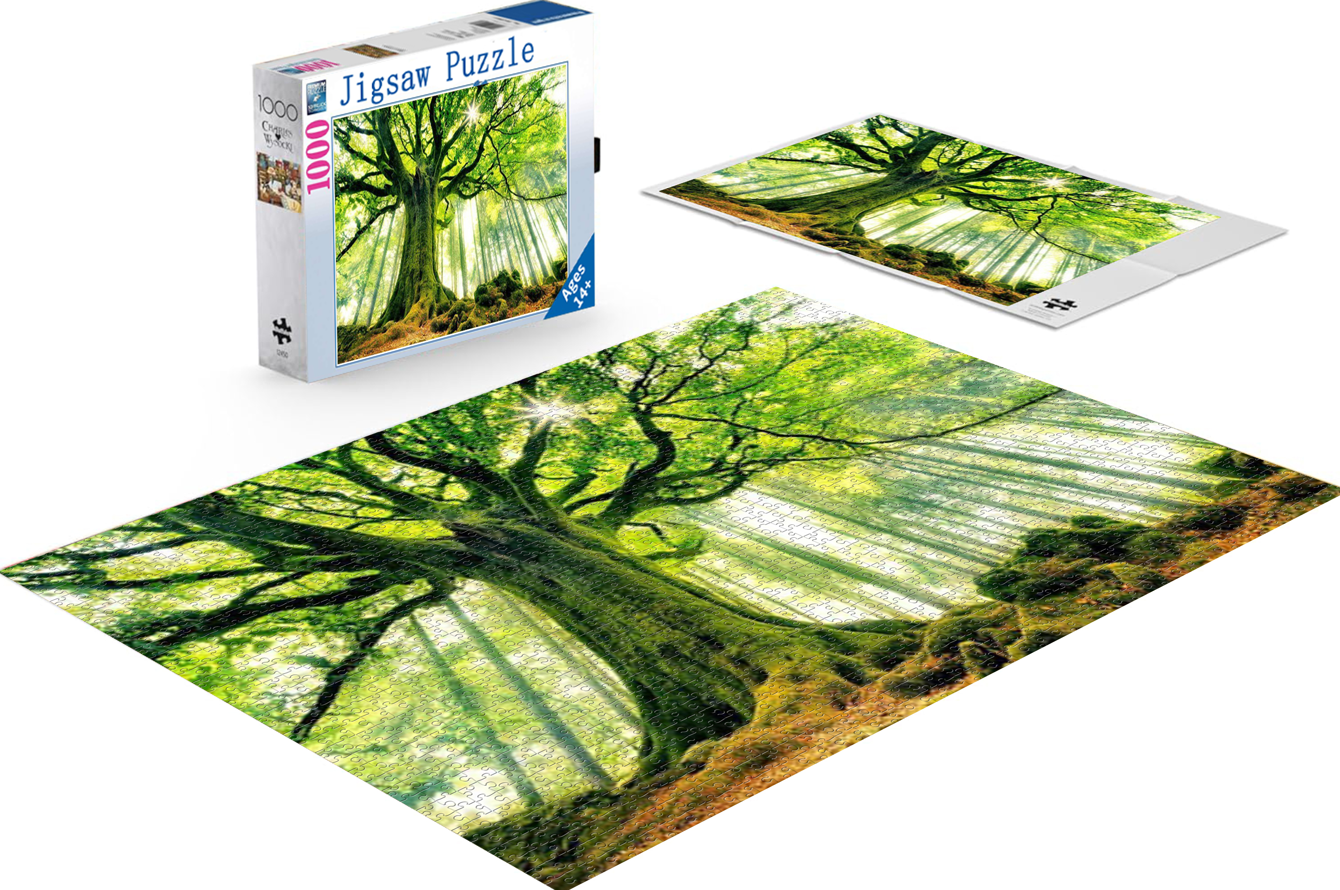 1000-piece puzzle - spring