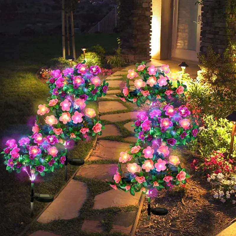 Last Day 70% OFF- 🌺Solar fluorescent garden light🔥