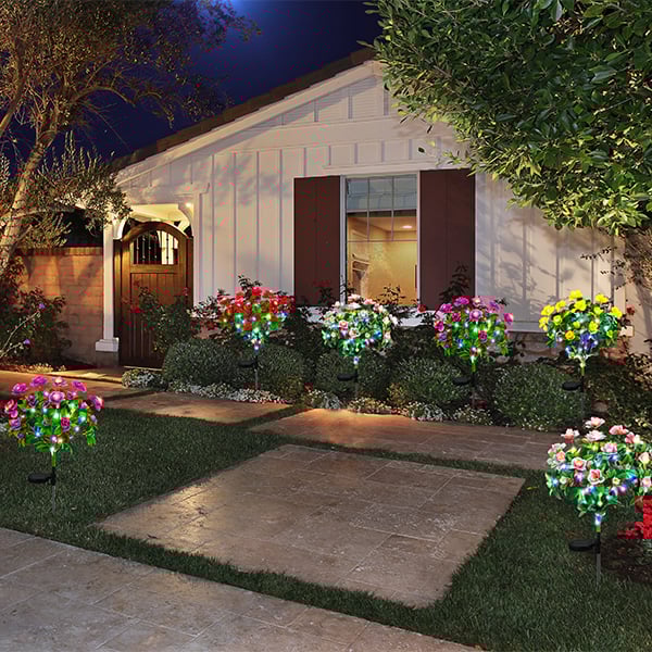 Last Day 70% OFF- 🌺Solar fluorescent garden light🔥