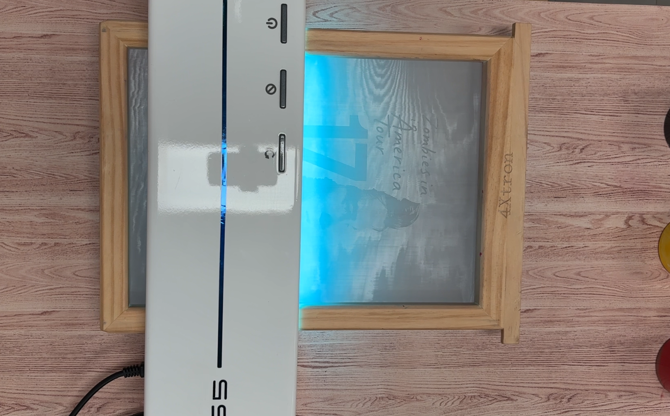 Create a screen stencil with a dry digital workflow (no emulsion, no darkroom)