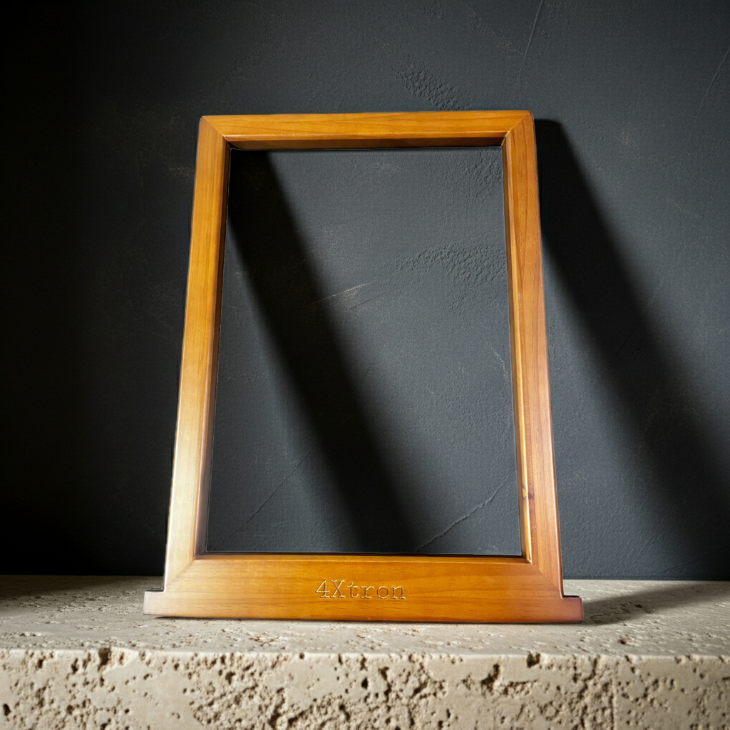 Wooden silk screen frame -Walnut brown-4XTRON