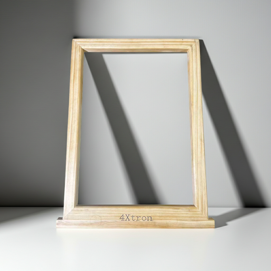 Wooden silk screen frame-clear oil color