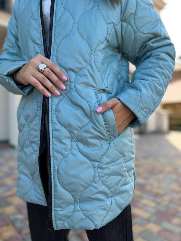 Chaqueta de plumón de pato acolchada Serene