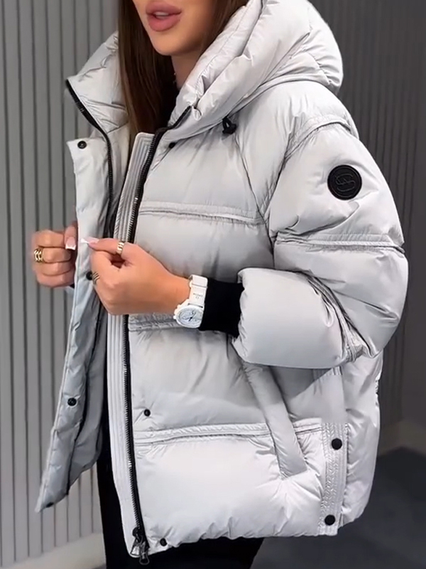Women Hooded Casual Jacket