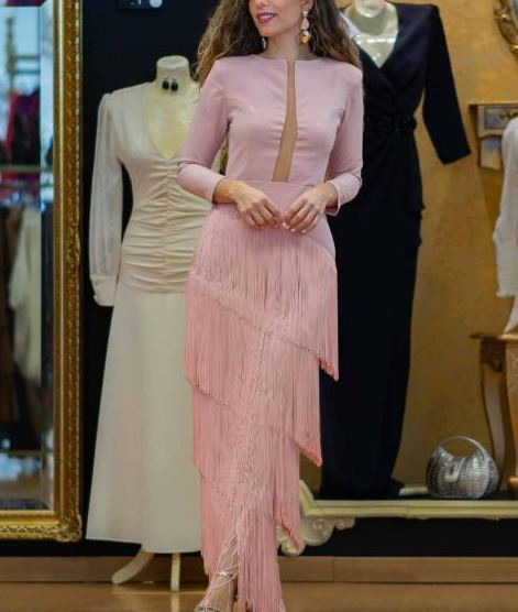 Pale pink Guillena Dress