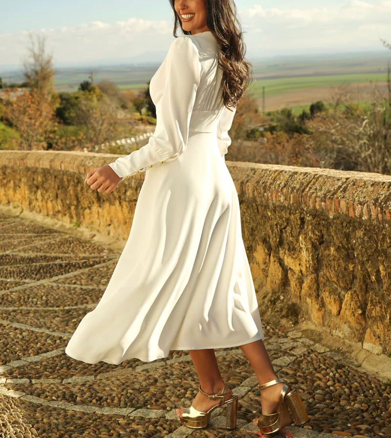 Vestido Galatea Blanco