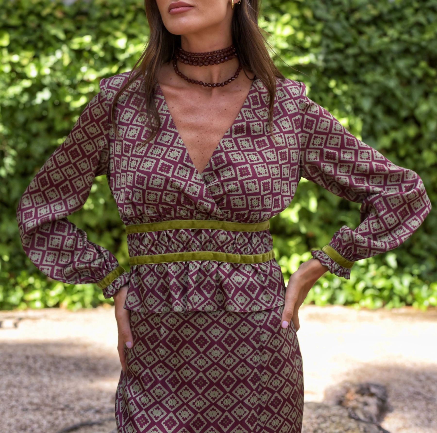 Conjunto Mercurio oliva