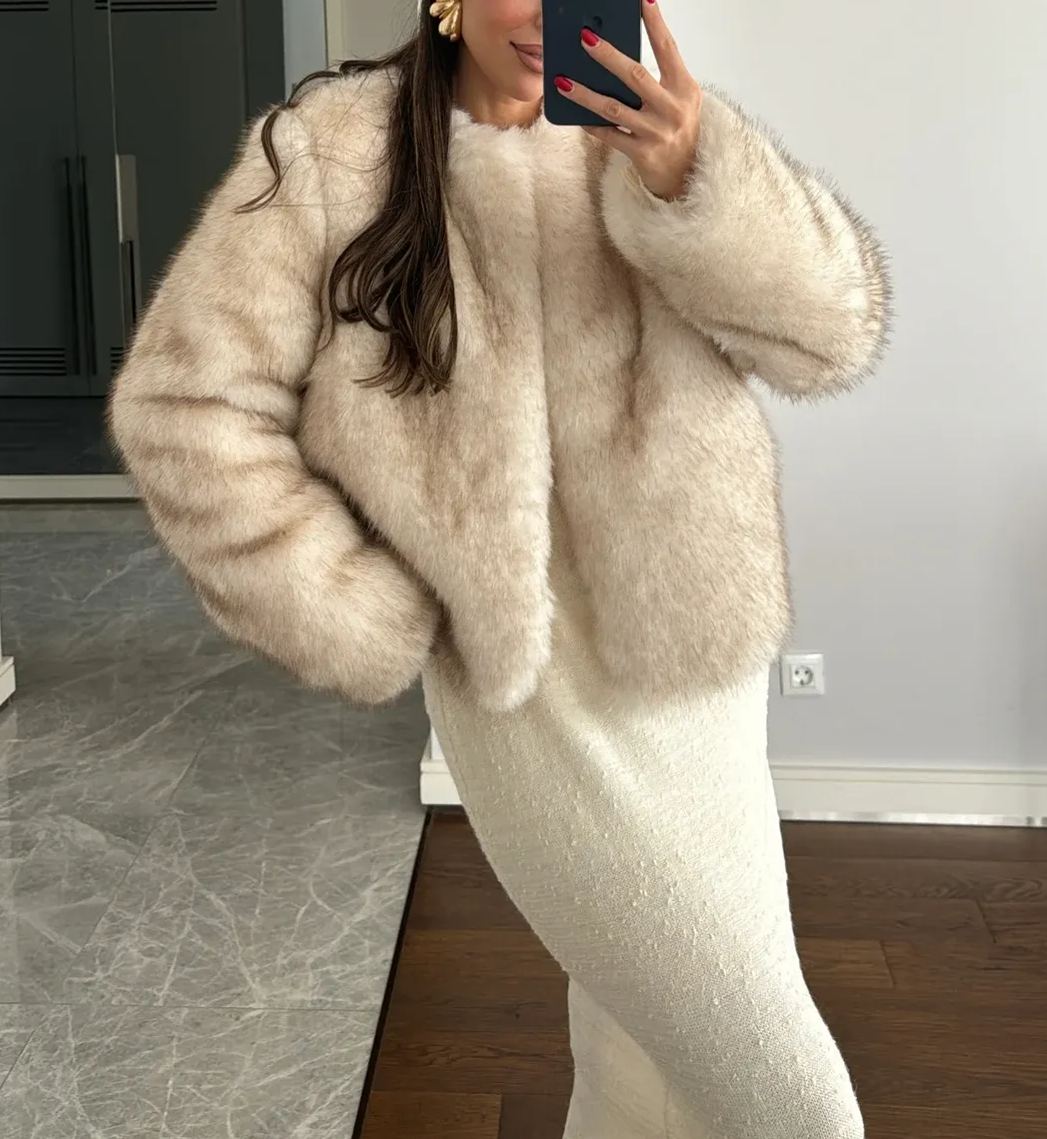 Cream Color Premium Quality Fur