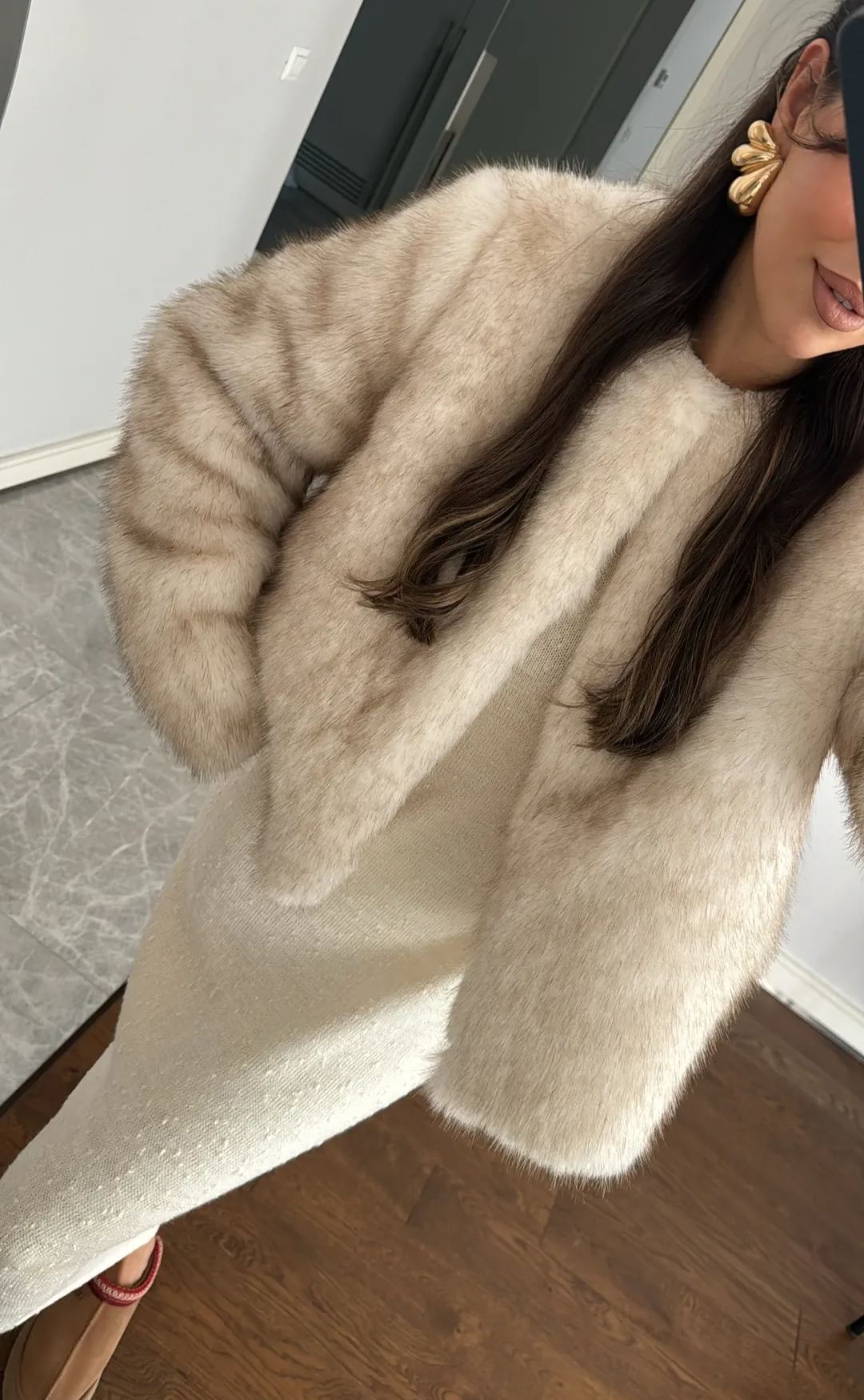 Cream Color Premium Quality Fur