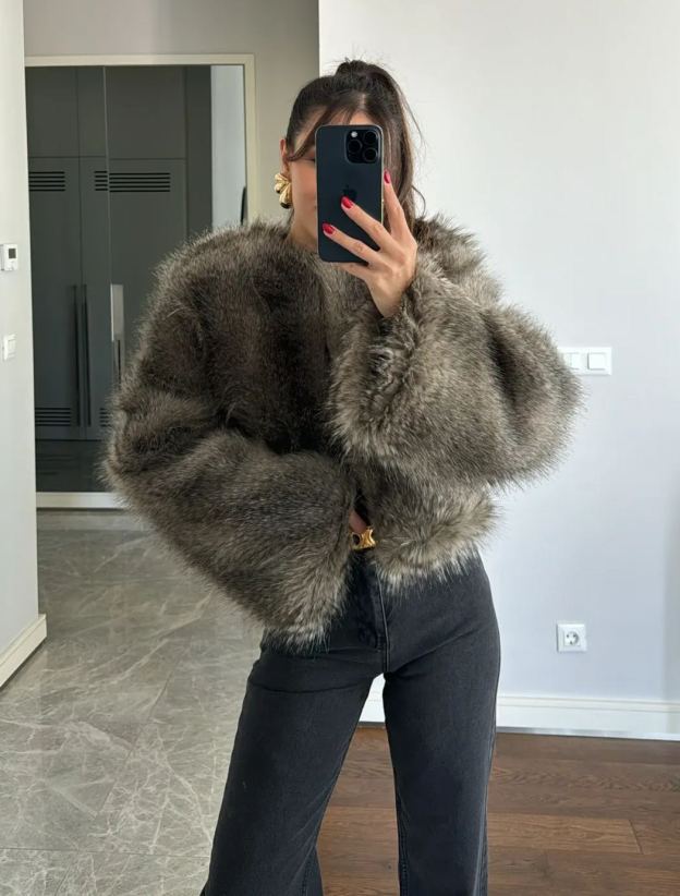 Design Grey Short Fur
