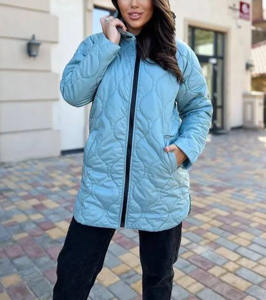 Chaqueta de plumón de pato acolchada Serene