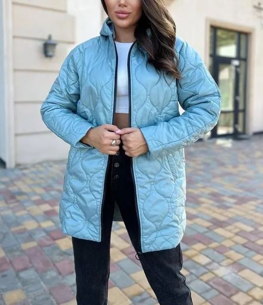 Chaqueta de plumón de pato acolchada Serene