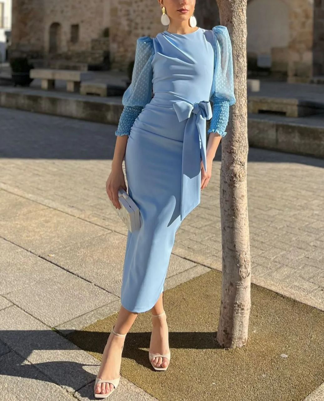 light blue Lupe dress