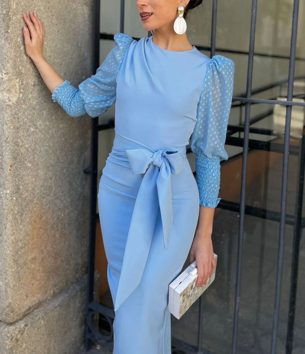 light blue Lupe dress