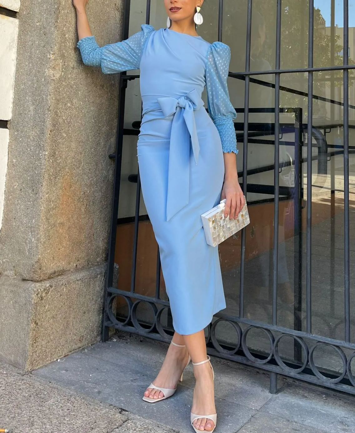 light blue Lupe dress