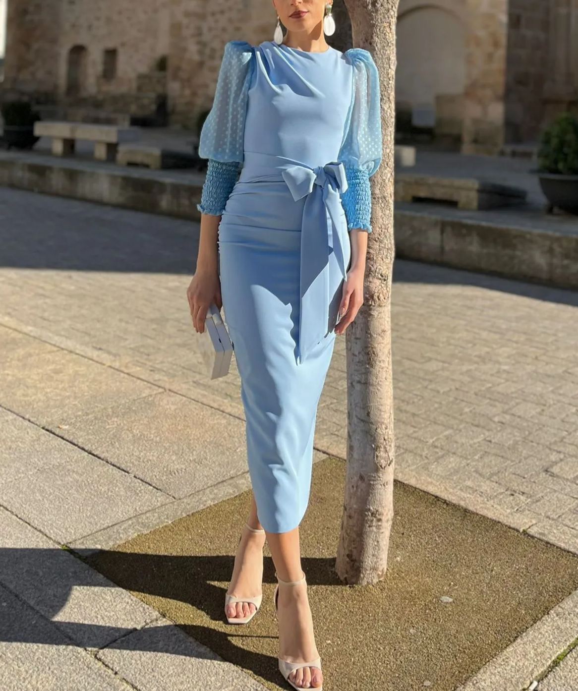 light blue Lupe dress