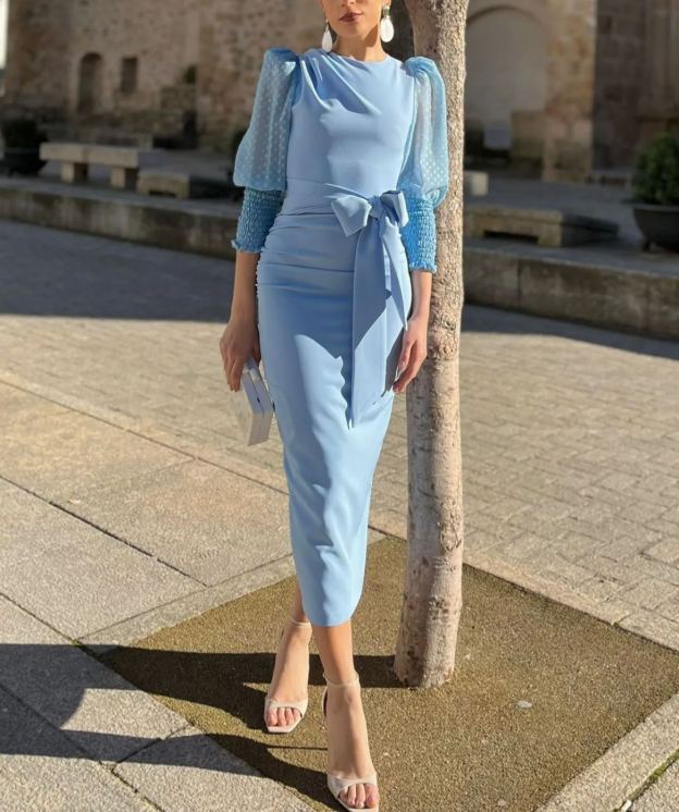 light blue Lupe dress