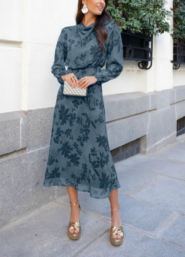 Vestido estampado Koster