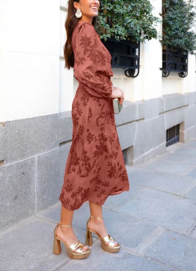 Vestido estampado Koster