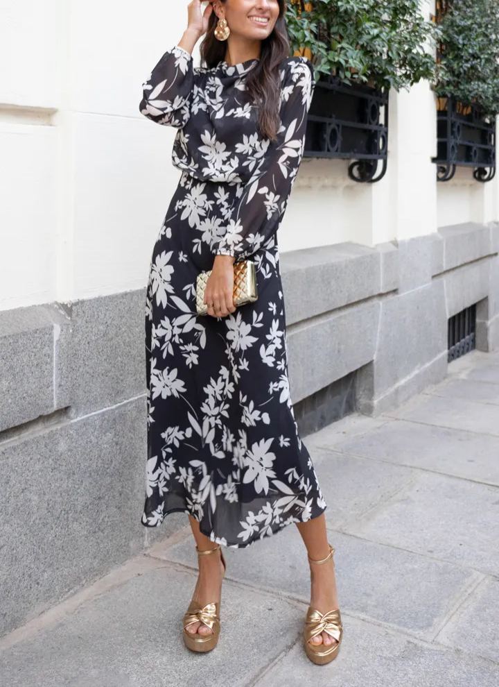 Vestido estampado Koster