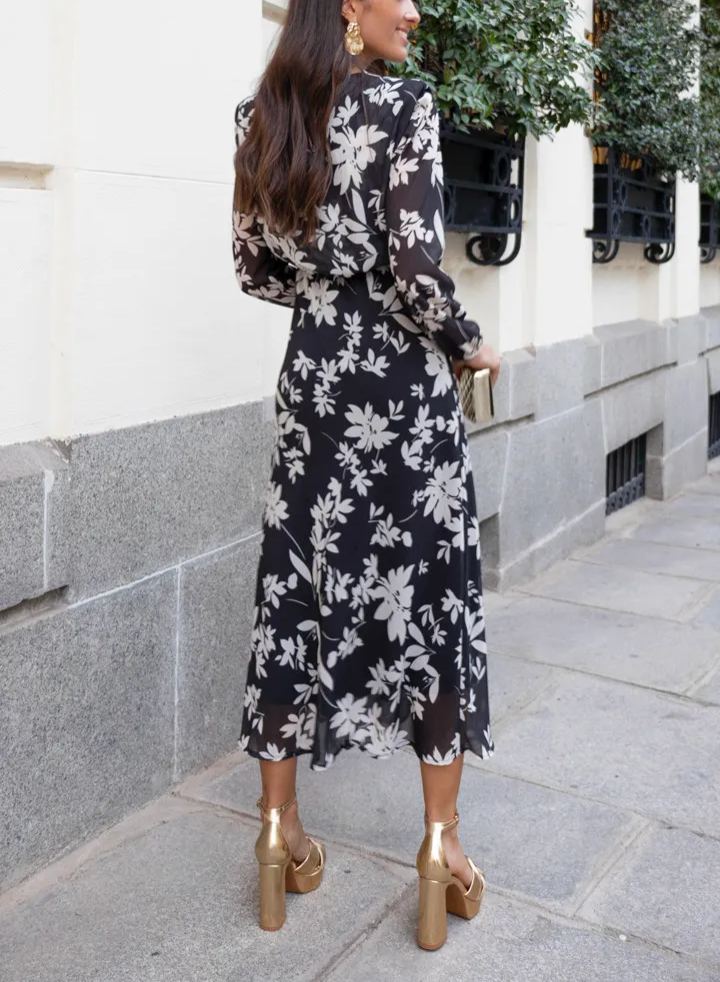 Vestido estampado Koster