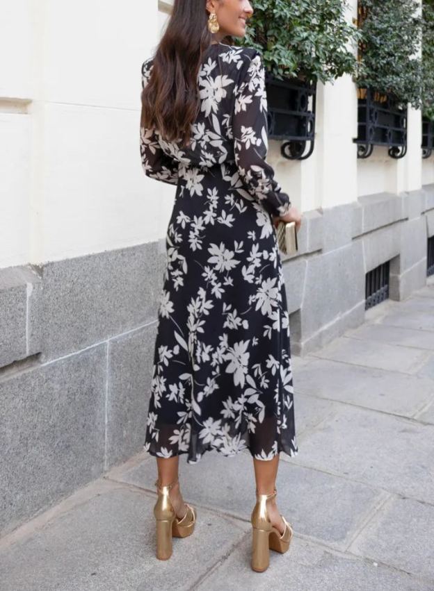 Vestido estampado Koster