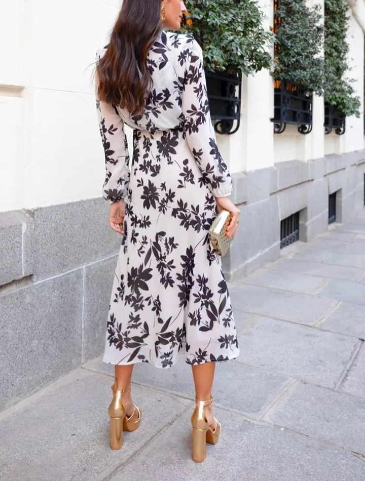 Vestido estampado Koster