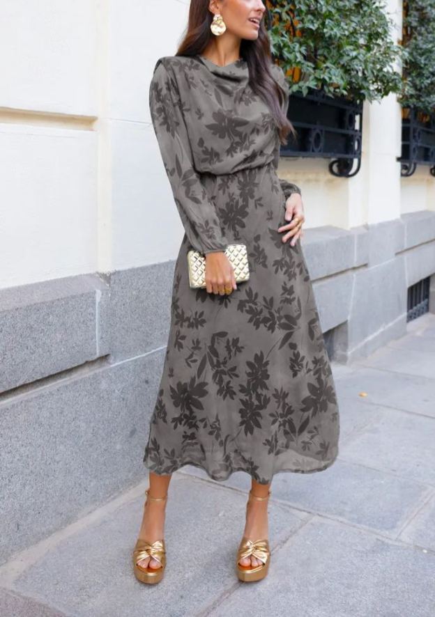 Vestido estampado Koster